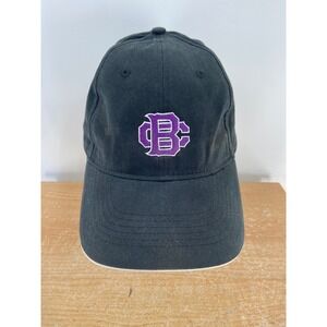 Slazenger Mens Black Baseball Cap Christian Brothers Logo Hat One Size